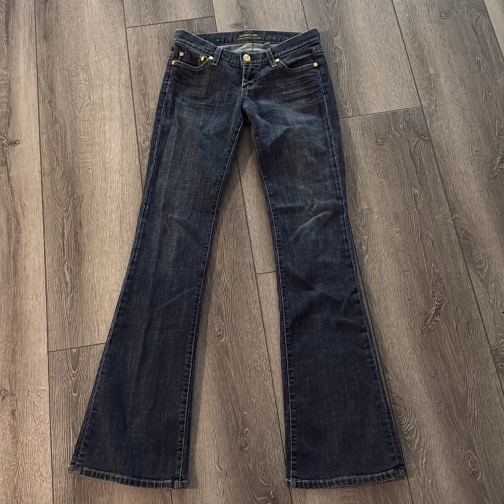 Y2K Bebe jeans size 26 Carmen rivet low rise - Picture 3 of 6